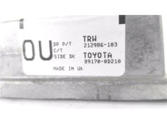 Recambio de centralita airbag para toyota yaris (ksp9/scp9/nlp9) 1.4 d-4d referencia OEM IAM 891700D210 212986103 