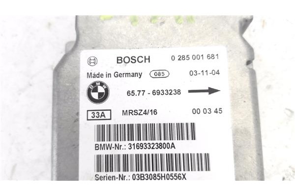 Recambio de centralita airbag para bmw serie 3 touring (e46) 2.2 320i referencia OEM IAM 65776933238 2,85E+08 