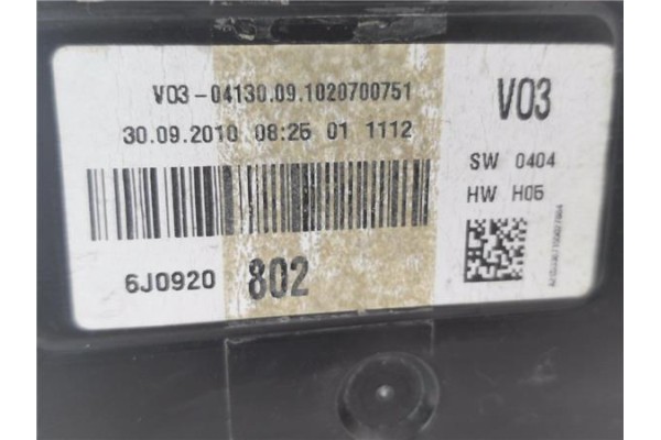 Recambio de cuadro completo para seat ibiza berlina (6j5) 1.4 tsi referencia OEM IAM 6J0920802 A2C53387155 