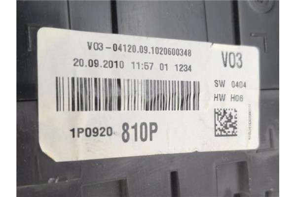 Recambio de cuadro completo para seat leon (1p1) 1.2 reference referencia OEM IAM 1P0920810P A2C53414302 