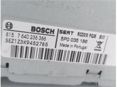 Recambio de autoradio para seat altea (5p1) 1.4 tsi referencia OEM IAM 5P0035186 8,15764E+12 