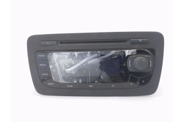Recambio de radio / cd para seat ibiza berlina (6j5) 1.4 16v referencia OEM IAM 6J1035153F SEZA1K1118599 