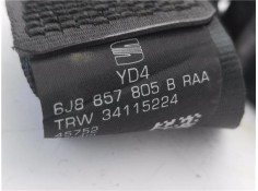 Recambio de cinturon seguridad trasero derecho para seat ibiza st (6j8) 1.2 tsi referencia OEM IAM 6J8857805B  
