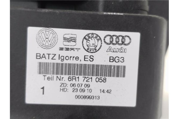 Recambio de juego pedales completo para seat ibiza st (6j8) 1.2 tsi referencia OEM IAM 6Q1721503M 6R1721058 