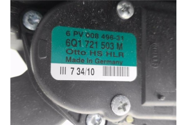 Recambio de juego pedales completo para seat ibiza st (6j8) 1.2 tsi referencia OEM IAM 6Q1721503M 6R1721058 