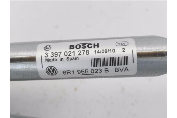 Recambio de motor limpiaparabrisas delantero para seat ibiza berlina (6j5) 1.4 referencia OEM IAM 6R1955119A 390241566 