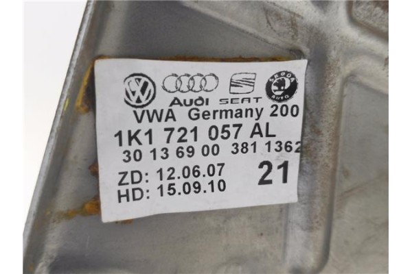 Recambio de pedal freno para seat leon (1p1) 1.2 reference referencia OEM IAM 1K1721057AL  