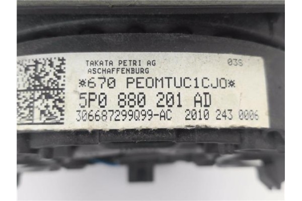 Recambio de airbag volante para seat leon (1p1) 1.2 reference referencia OEM IAM 5P0880201AD  