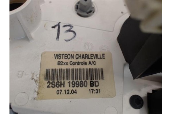 Recambio de mandos climatizador para ford fiesta (cbk) referencia OEM IAM 2S6H19980BD  