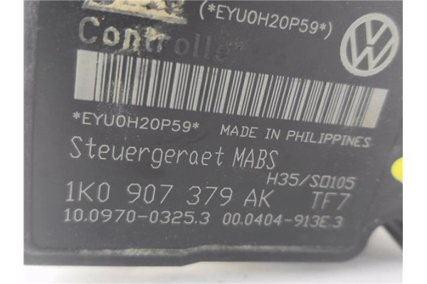 Recambio de nucleo abs para seat leon (1p1) 1.4 tsi referencia OEM IAM 1K0907379AK 1K0614117S 