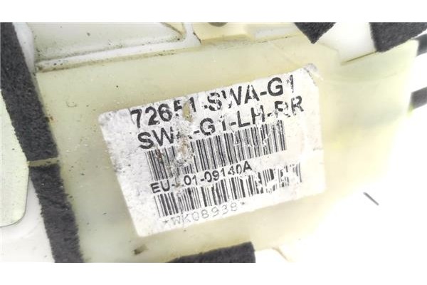 Recambio de cierre electromagnetico trasero izquierdo para honda cr-v iii 2.0 i referencia OEM IAM 72651SWA  