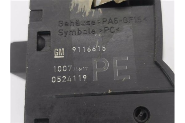 Recambio de conmutador luces para opel combo (corsa c) 1.3 cargo referencia OEM IAM 9116615 524119PE 
