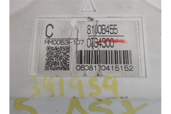 Recambio de cuadro completo para mitsubishi asx (ga0w) 1.6 challenge 2wd referencia OEM IAM 8100B455  