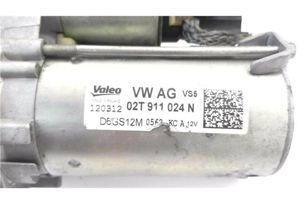 Recambio de motor arranque para seat ibiza berlina (6j5) 1.4 tsi referencia OEM IAM 2T911024N 120312 