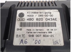 Recambio de mandos climatizador para audi a6 berlina (4b2) referencia OEM IAM (4B0820043AE) (5HB007604-21) 