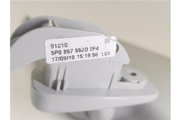 Recambio de parasol derecho para seat leon (1p1) 1.4 tsi referencia OEM IAM 5P0857552D  