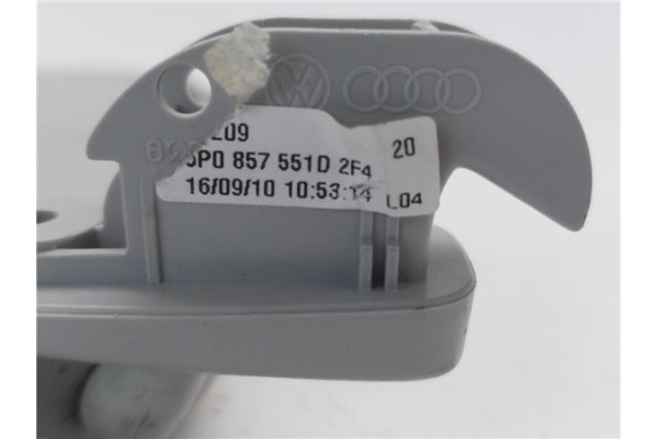 Recambio de parasol izquierdo para seat leon (1p1) 1.4 tsi referencia OEM IAM 5P0857551D  