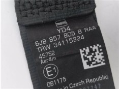 Recambio de cinturon seguridad trasero derecho para seat ibiza st (6j8) 1.2 tdi referencia OEM IAM 6J8857805B  
