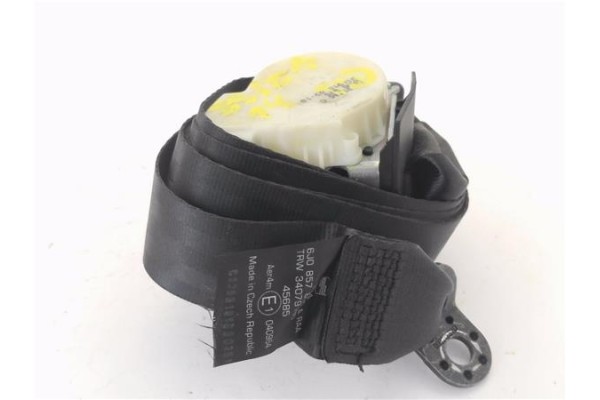 Recambio de cinturon seguridad trasero derecho para seat ibiza berlina (6j5) 1.4 16v referencia OEM IAM 6J0857805A  