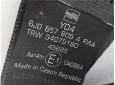 Recambio de cinturon seguridad trasero derecho para seat ibiza berlina (6j5) 1.4 tsi referencia OEM IAM 6J0857805A  