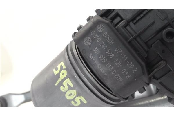Recambio de motor limpiaparabrisas delantero para skoda superb (3u4) 1.9 tdi referencia OEM IAM 3B1955113D 390241528 