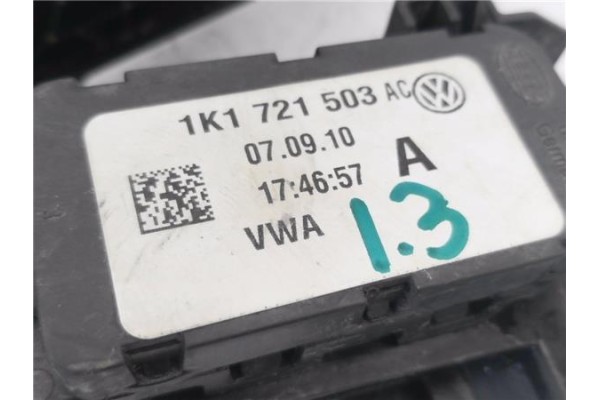 Recambio de pedal acelerador para seat leon (1p1) 1.4 tsi referencia OEM IAM 1K1721503AC  