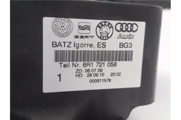 Recambio de pedal freno para seat ibiza berlina (6j5) 1.2 referencia OEM IAM 6R1721058  