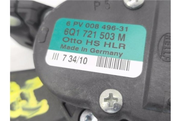 Recambio de pedal acelerador para seat ibiza st (6j8) 1.2 tdi referencia OEM IAM 6Q1721503M  