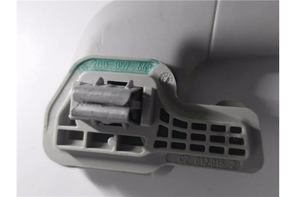 Recambio de asidero superior trasero izquierdo para seat ateca (kh7) 2.0 style 4drive referencia OEM IAM 2G0857663  