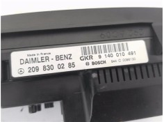 Recambio de mandos climatizador para mercedes-benz clk (bm 209) coupe 1.8 200 compressor (209.342) referencia OEM IAM 2098300285