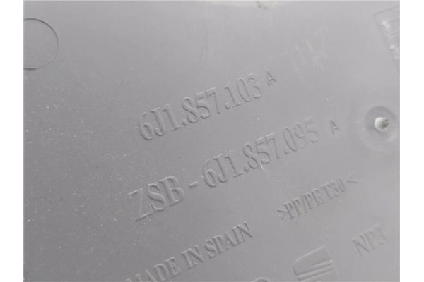 Recambio de guantera salpicadero para seat ibiza berlina (6j5) 1.4 16v referencia OEM IAM 6J1857103A 6J1857095A 