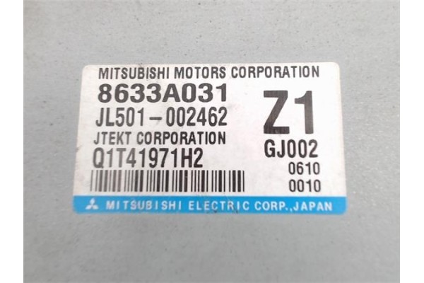 Recambio de centralita direccion asistida para mitsubishi asx (ga0w) 1.6 challenge 2wd referencia OEM IAM Q1T41971H2 8633A031 