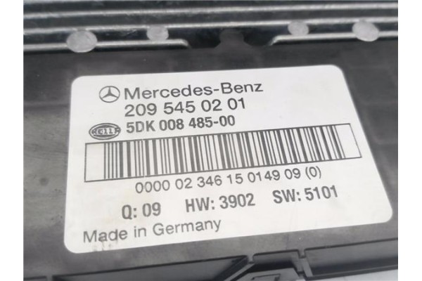 Recambio de caja fusibles/rele para mercedes-benz clk (bm 209) coupe 1.8 200 compressor (209.342) referencia OEM IAM 2095450201 