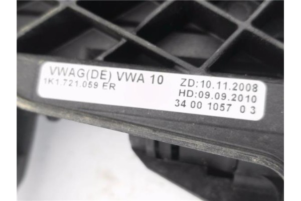 Recambio de pedal embrague para seat leon (1p1) 1.4 tsi referencia OEM IAM 1K1721059ER  