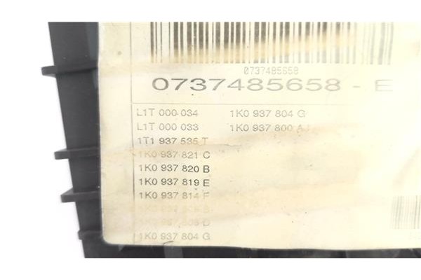 Recambio de caja fusibles/rele para volkswagen touran (1t1) 2.0 tdi referencia OEM IAM 1K0937125A 1K0937804G 