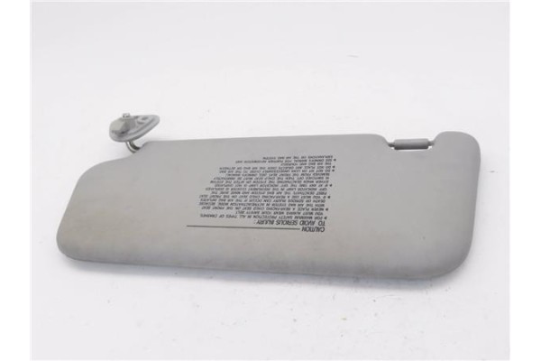 Recambio de parasol derecho para kia rio (jb) 1.4 16v referencia OEM IAM 852101 852101G231LX 