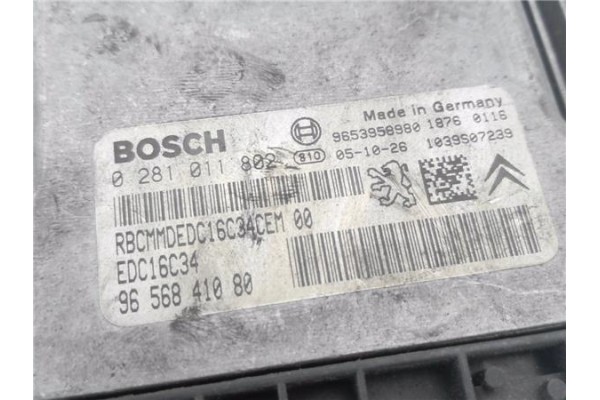 Recambio de centralita para citroen xsara picasso 1.6 hdi referencia OEM IAM 9656841080 281011802 