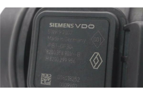 Recambio de caudalimetro para renault clio iii 1.5 dci (c/br1g) referencia OEM IAM 8200358901 5WK97007 