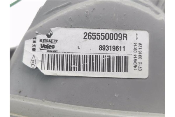 Recambio de piloto porton trasero izquierdo para renault megane iii sport tourer 1.5 dynamique referencia OEM IAM 265550009R 893