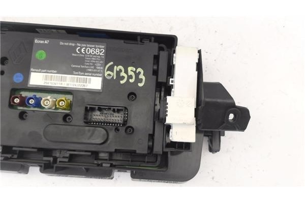 Recambio de pantalla para renault megane iii sport tourer 1.5 dynamique referencia OEM IAM 259153411R 280380578R 