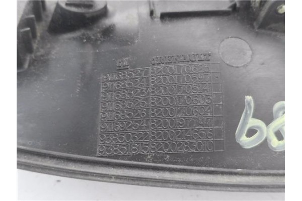 Recambio de maneta exterior delantero derecha para opel vivaro 1.9 dti referencia OEM IAM 8200170625 9,12E+07 