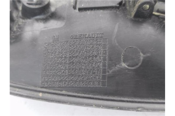 Recambio de maneta exterior delantero izquierda para opel vivaro 1.9 dti referencia OEM IAM 8200170625 91168527 