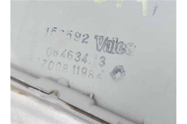 Recambio de faro delantero dcho para renault express furgón (f40_, g40_) 1.9 d (f40r) referencia OEM IAM 7700811984  
