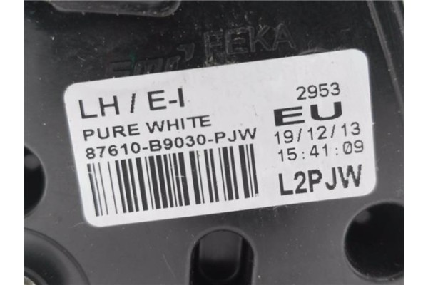 Recambio de retrovisor electrico izquierdo para hyundai i10 (pa) 1.2 classic referencia OEM IAM 87610B9030  