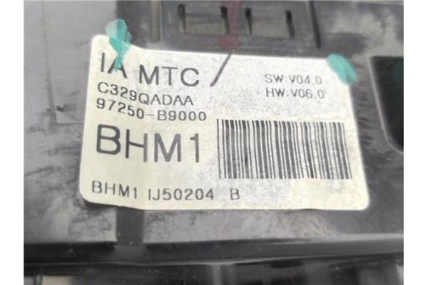 Recambio de mandos calefaccion / a.a. para hyundai i10 (pa) 1.2 classic referencia OEM IAM 97250B9000  