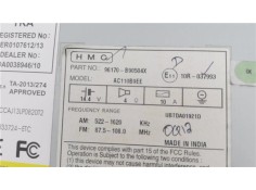 Recambio de radio / cd para hyundai i10 (pa) 1.2 classic referencia OEM IAM 96170B90504X AC110B9EE 