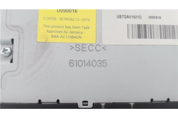 Recambio de radio / cd para hyundai i10 (pa) 1.2 classic referencia OEM IAM 96170B90504X AC110B9EE 
