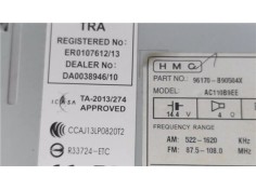 Recambio de radio / cd para hyundai i10 (pa) 1.2 classic referencia OEM IAM 96170B90504X AC110B9EE 