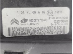 Recambio de piloto delantero luz diurna para citroen c3 1.2 97 edition referencia OEM IAM 9820877780 9812257350 