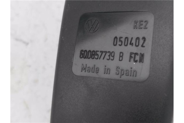 Recambio de juego cinturones trasero para seat ibiza (6l1) 1.9 tdi referencia OEM IAM 6L0857805B 6Q0857739B 